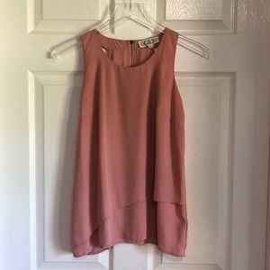 Pink Rose Tank Top 🌸